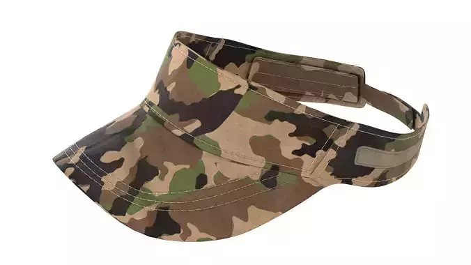 Sun visor cap Military style