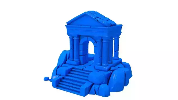 Stone Temple -  Ancient Stone Temple - temple 