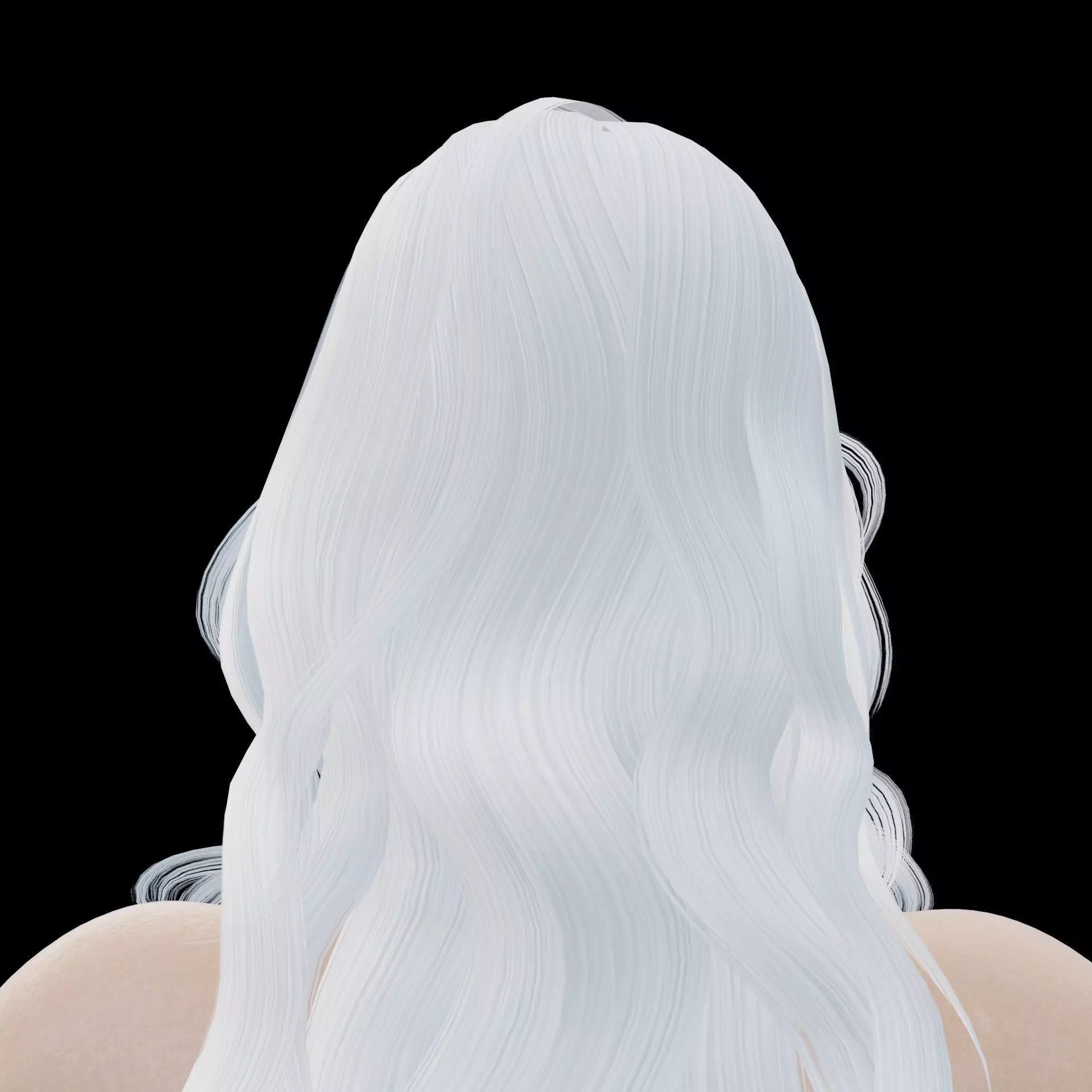 Black Cat Low-poly 3D model_7