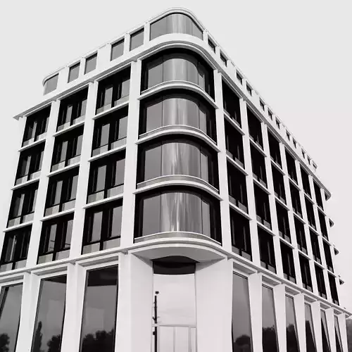 RESIDENTIAL BUILDING NO148 A 3D model 7