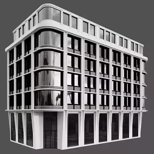 RESIDENTIAL BUILDING NO148 A 3D model 4