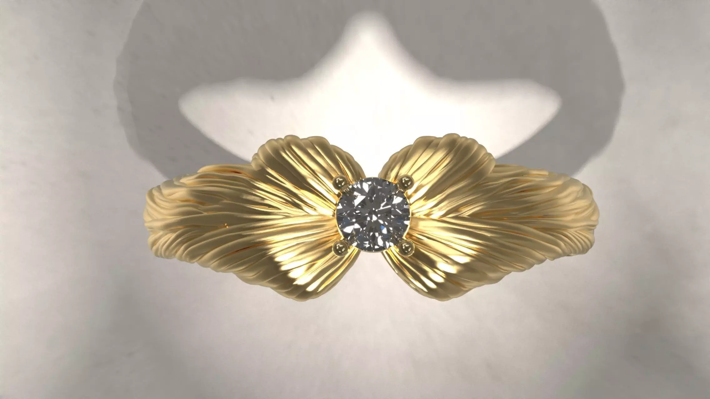 Hair weave ring 3D print model