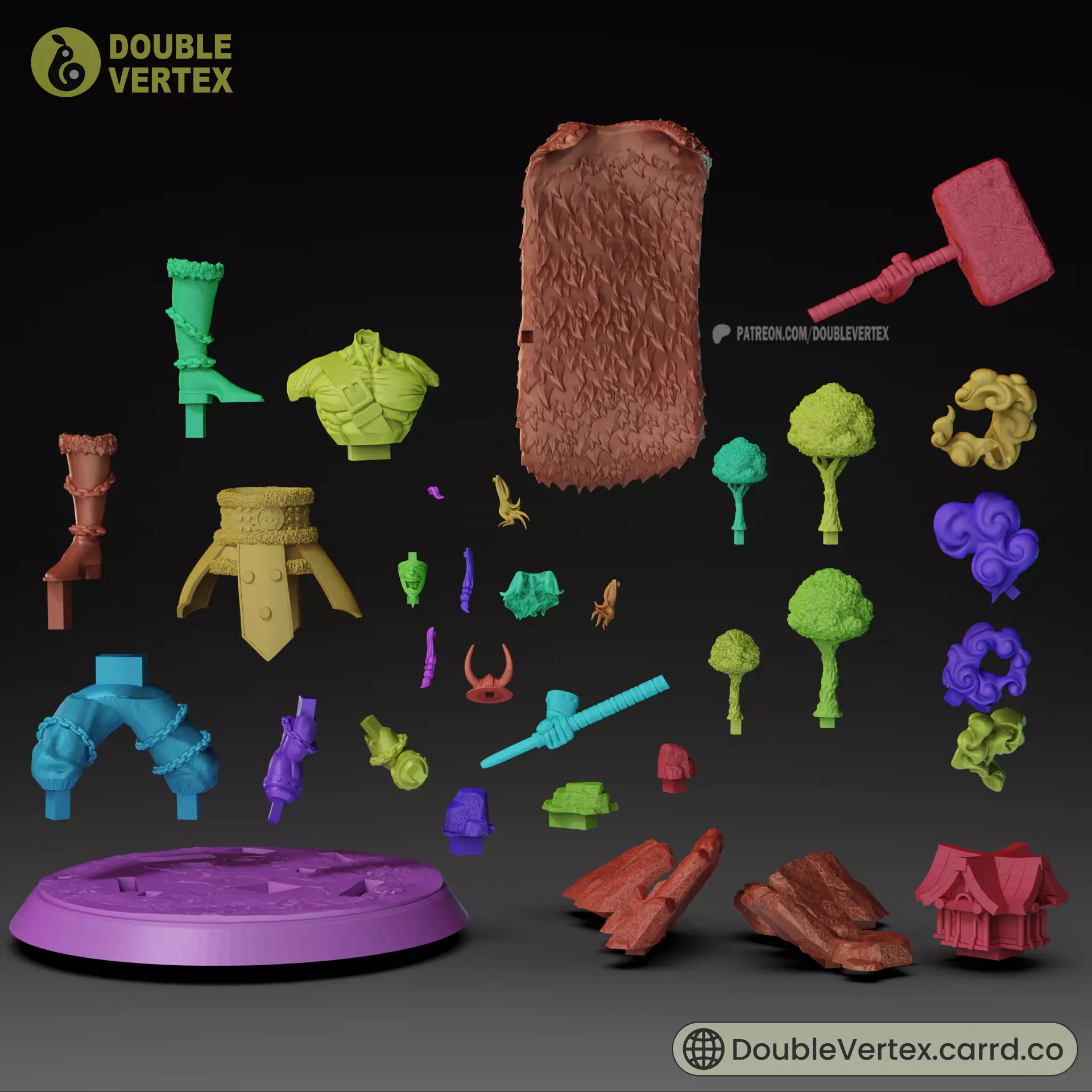 Loki - One Piece Anime Figure 3D print model_3