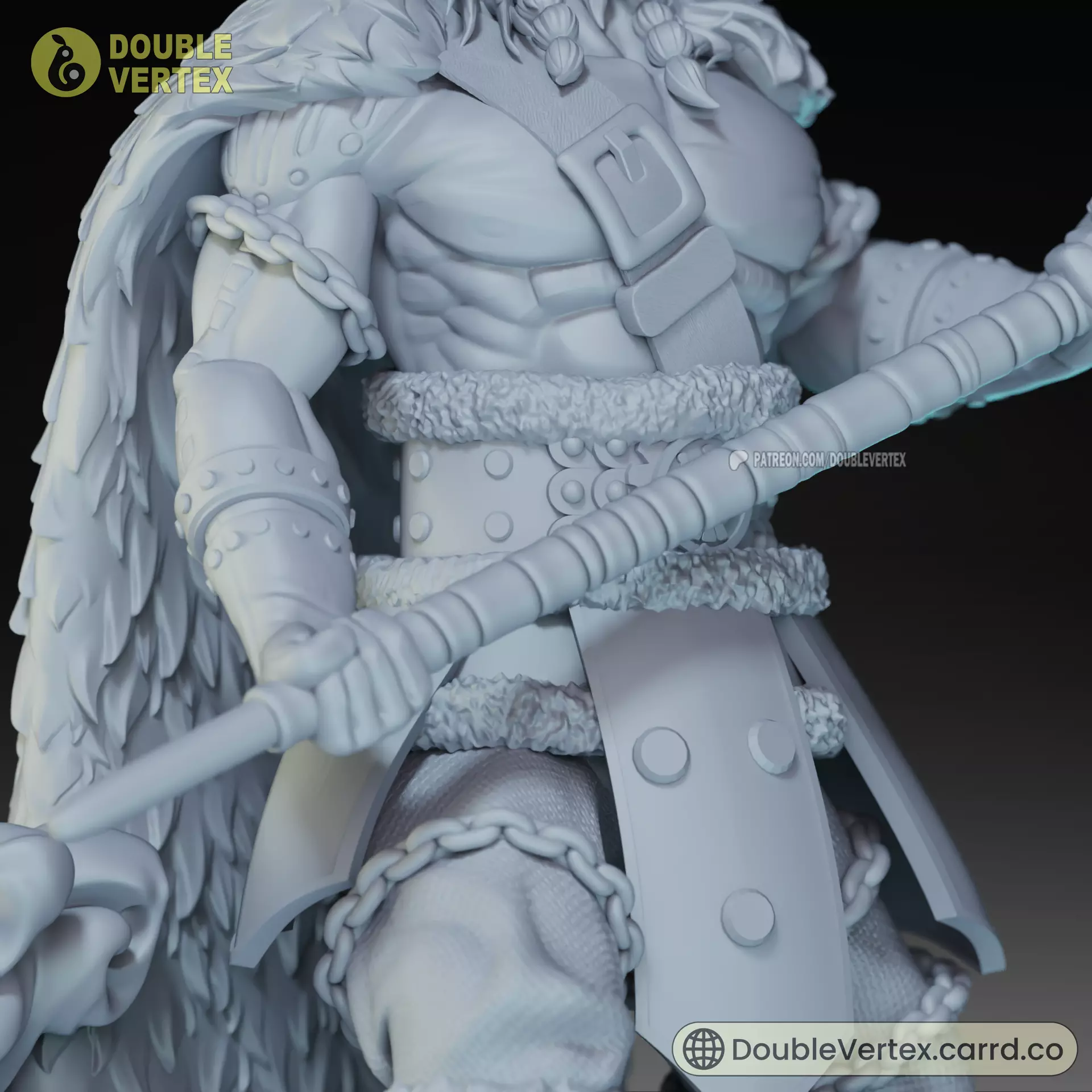 Loki - One Piece Anime Figure 3D print model_6