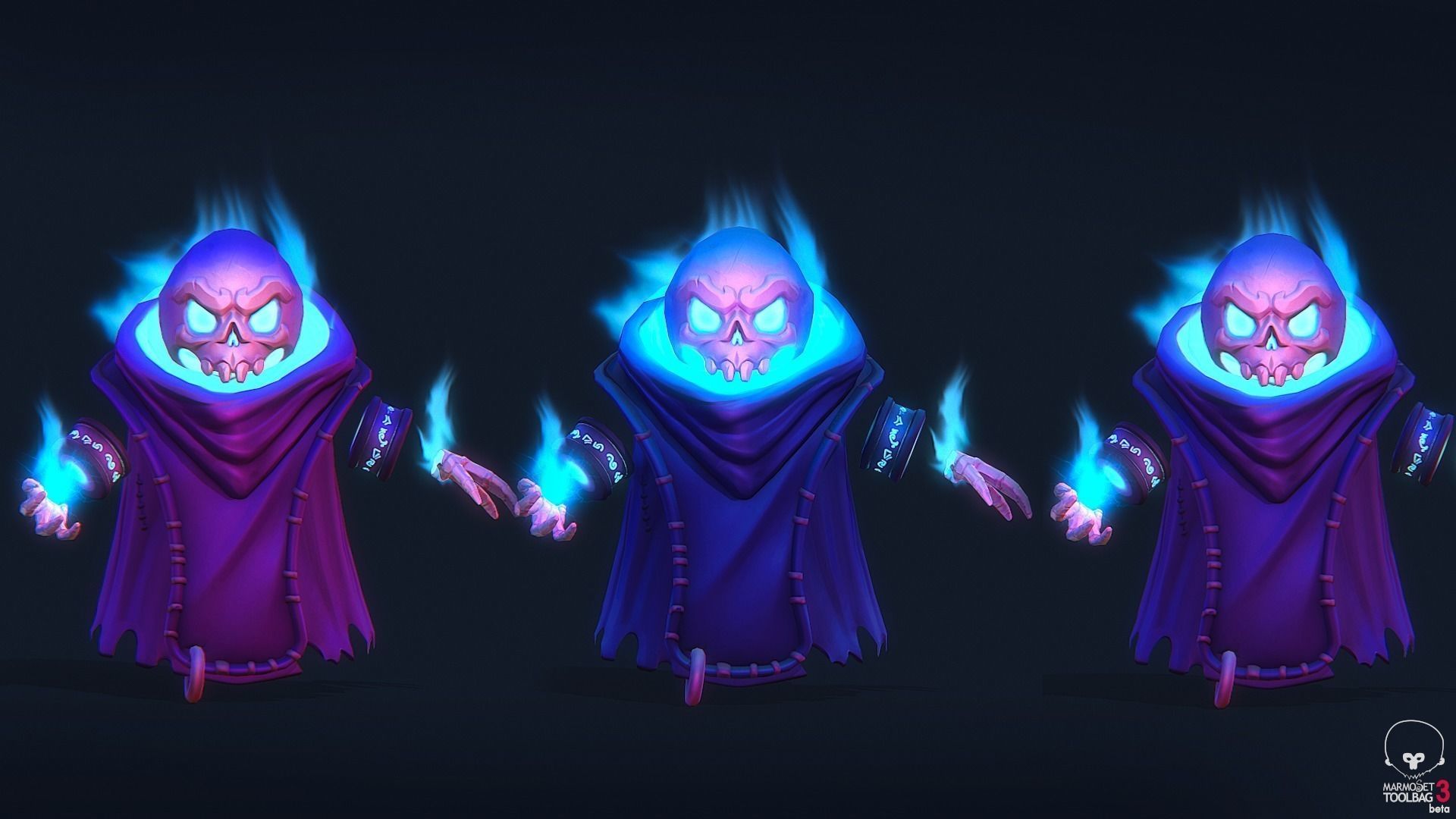 Minion lowpoly game ready 2k stylized Low-poly 3D model_1