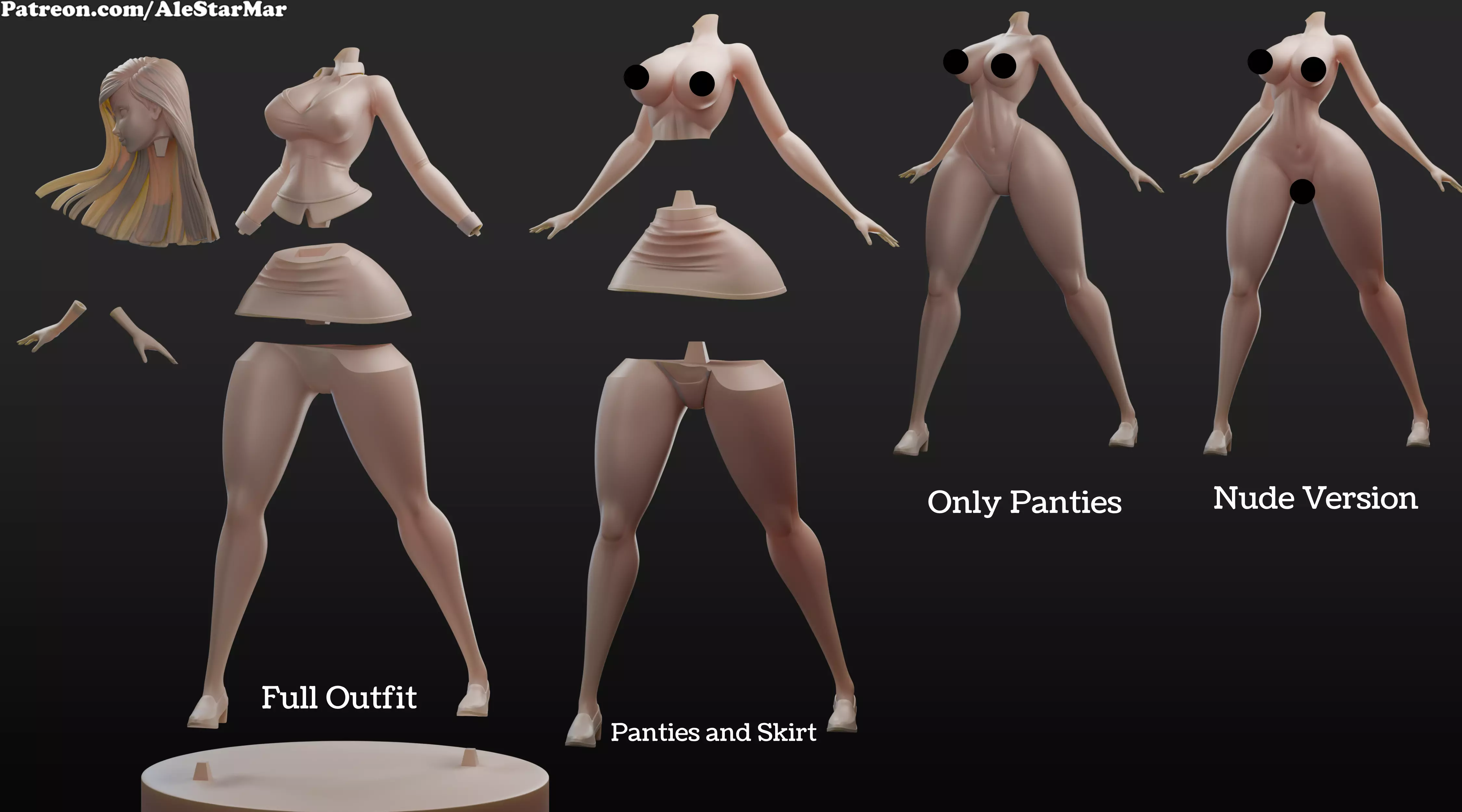 Gwen Tennyson - 3D Printable STL  3D print model_2