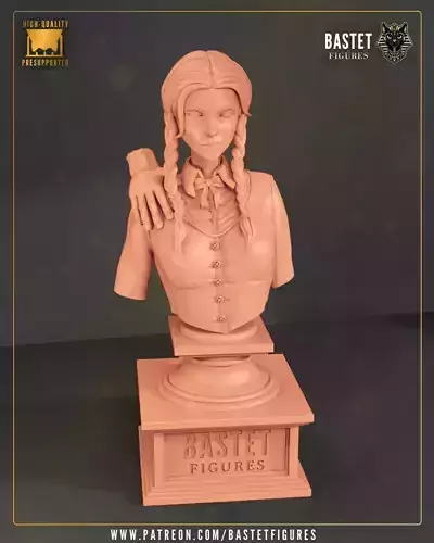 Wednesday Bust I Addams Family