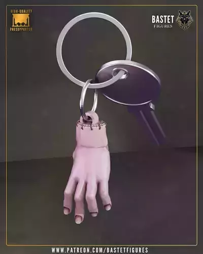 Wednesday Keychain I Addams Family