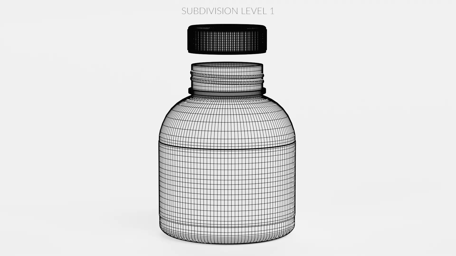 -Pill Bottle V6- 3D model_12