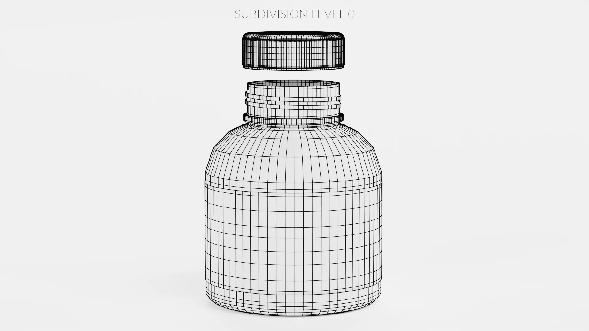 -Pill Bottle V6- 3D model_11