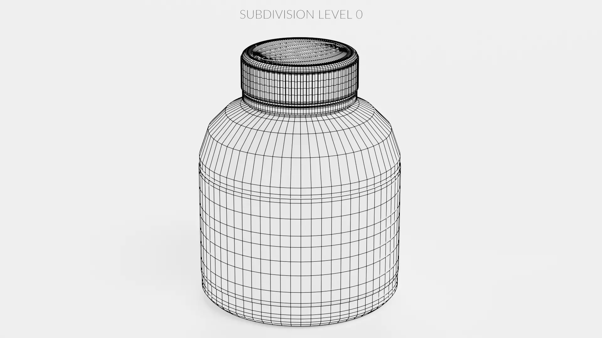 -Pill Bottle V6- 3D model_9