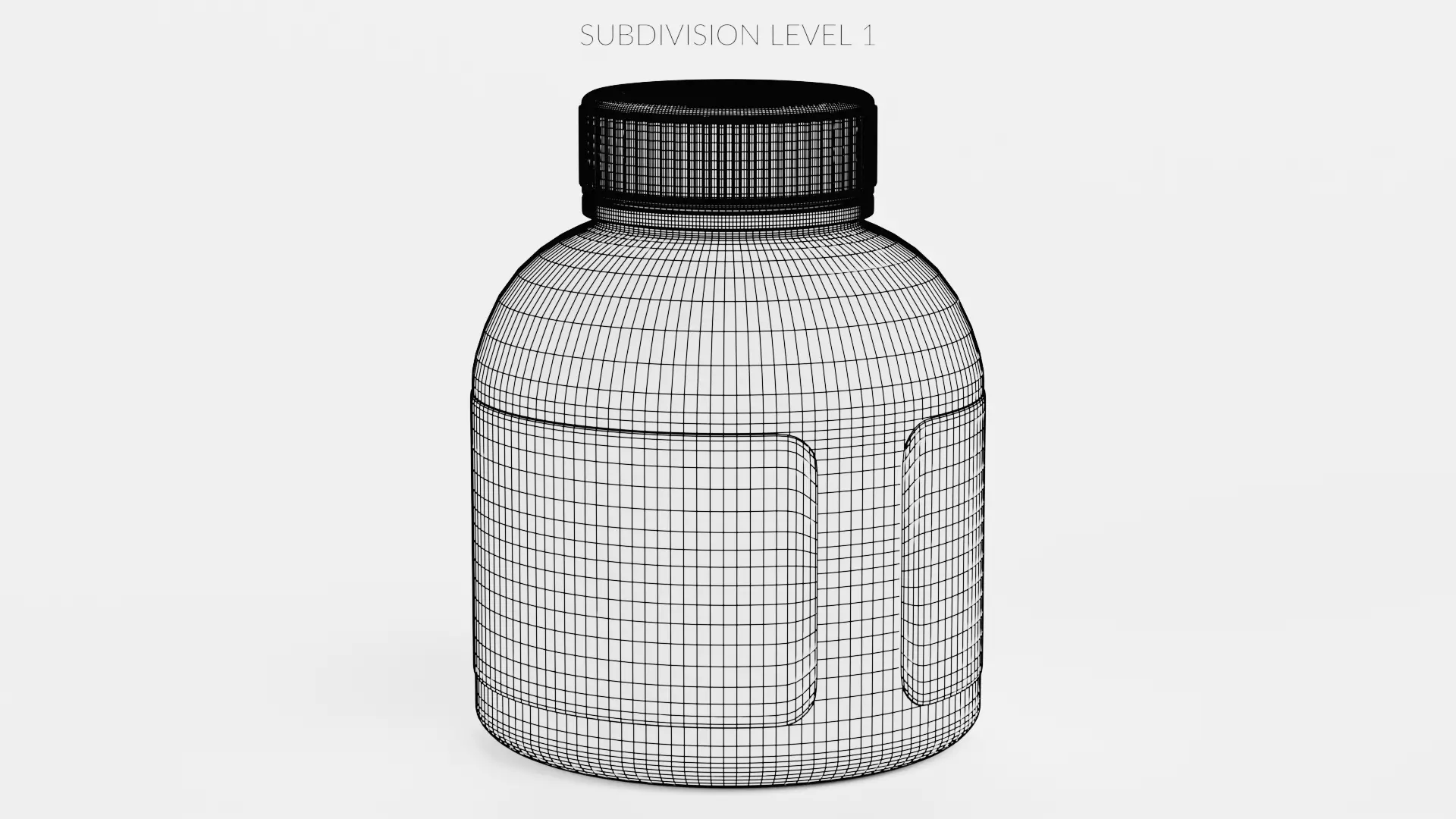 -Pill Bottle V6- 3D model_8