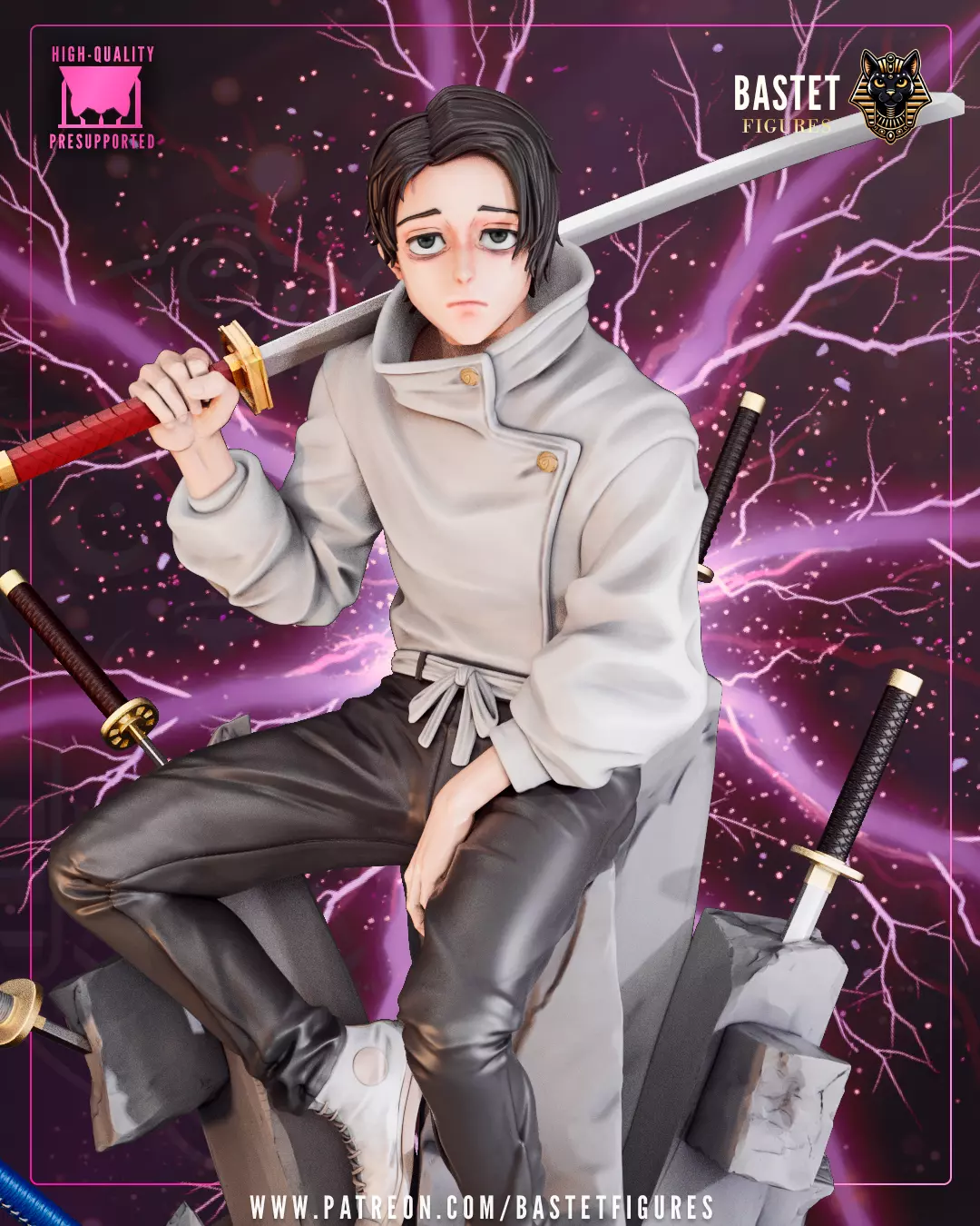 Yuta I Jujutsu Kaisen 3D print model