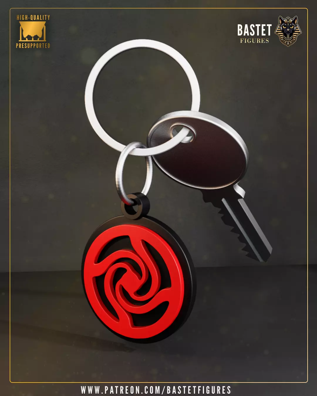 Yuta Keychain I Jujutsu Kaisen 3D print model