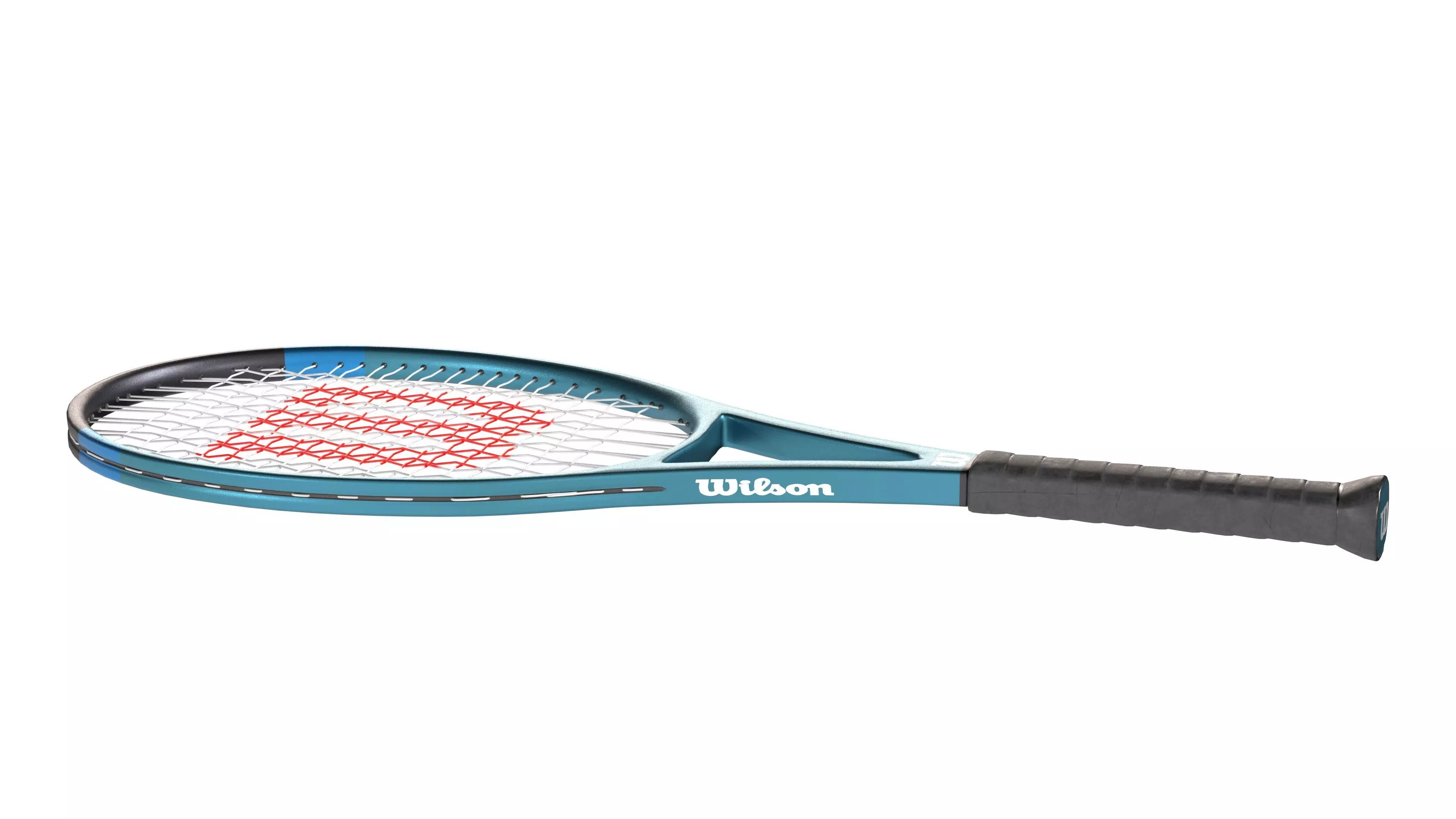 Tennis racket Low-poly 3D model_6