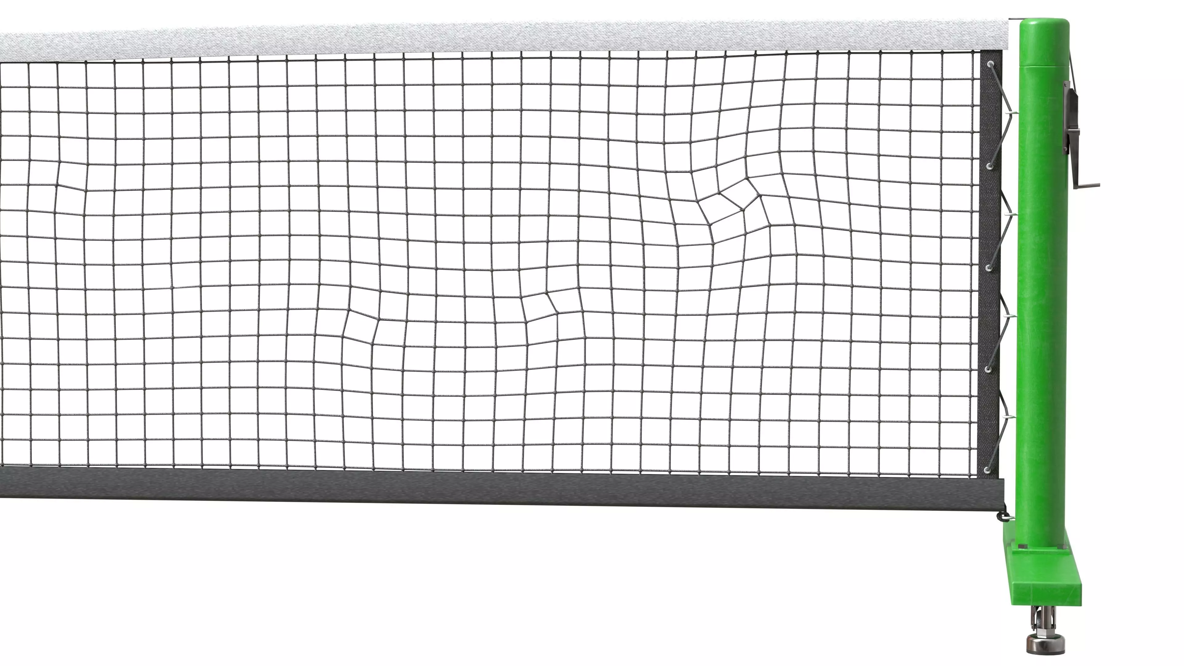 Tennis net Low-poly 3D model_3