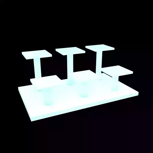 Staircase Model Display Rack v1 003