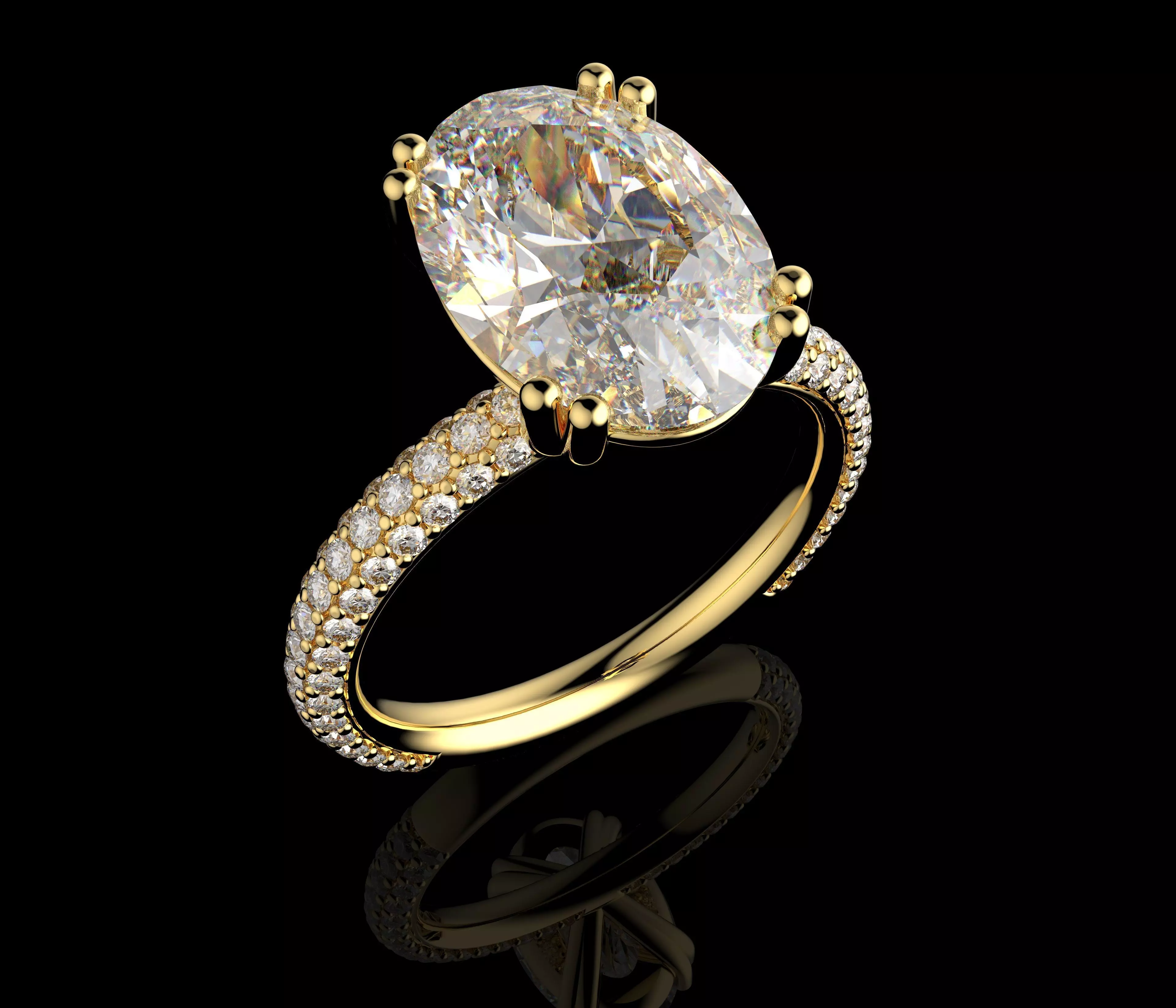 Gold N1568 3D print model_6