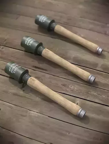 WW2 german stick grenade