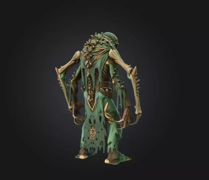 Bonebound Archfiend Low-poly 3D model_4