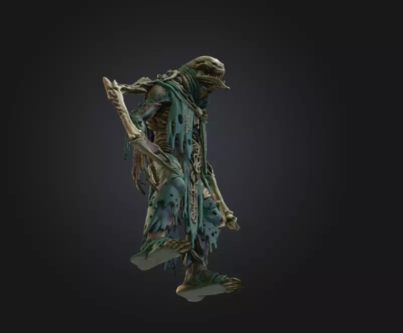 Bonebound Archfiend Low-poly 3D model_13