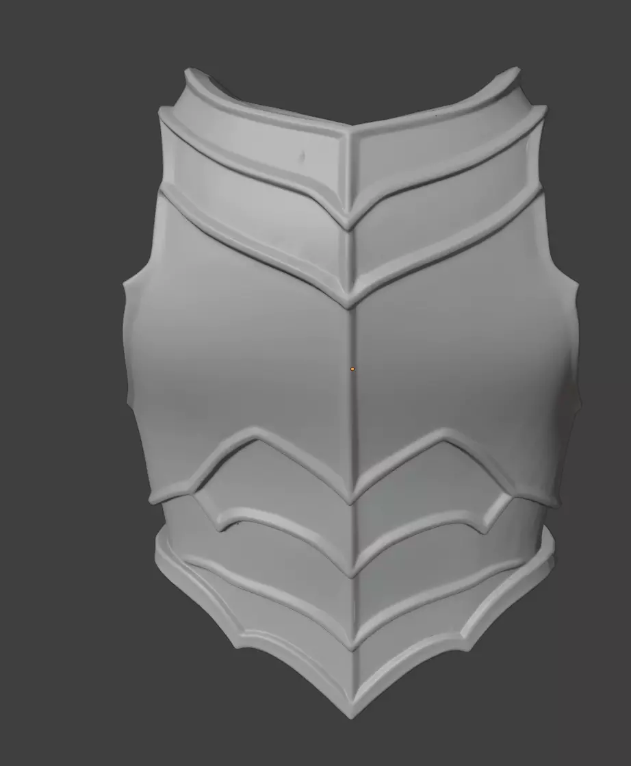 CITY GUARD ARMOR SET 3D print model_9
