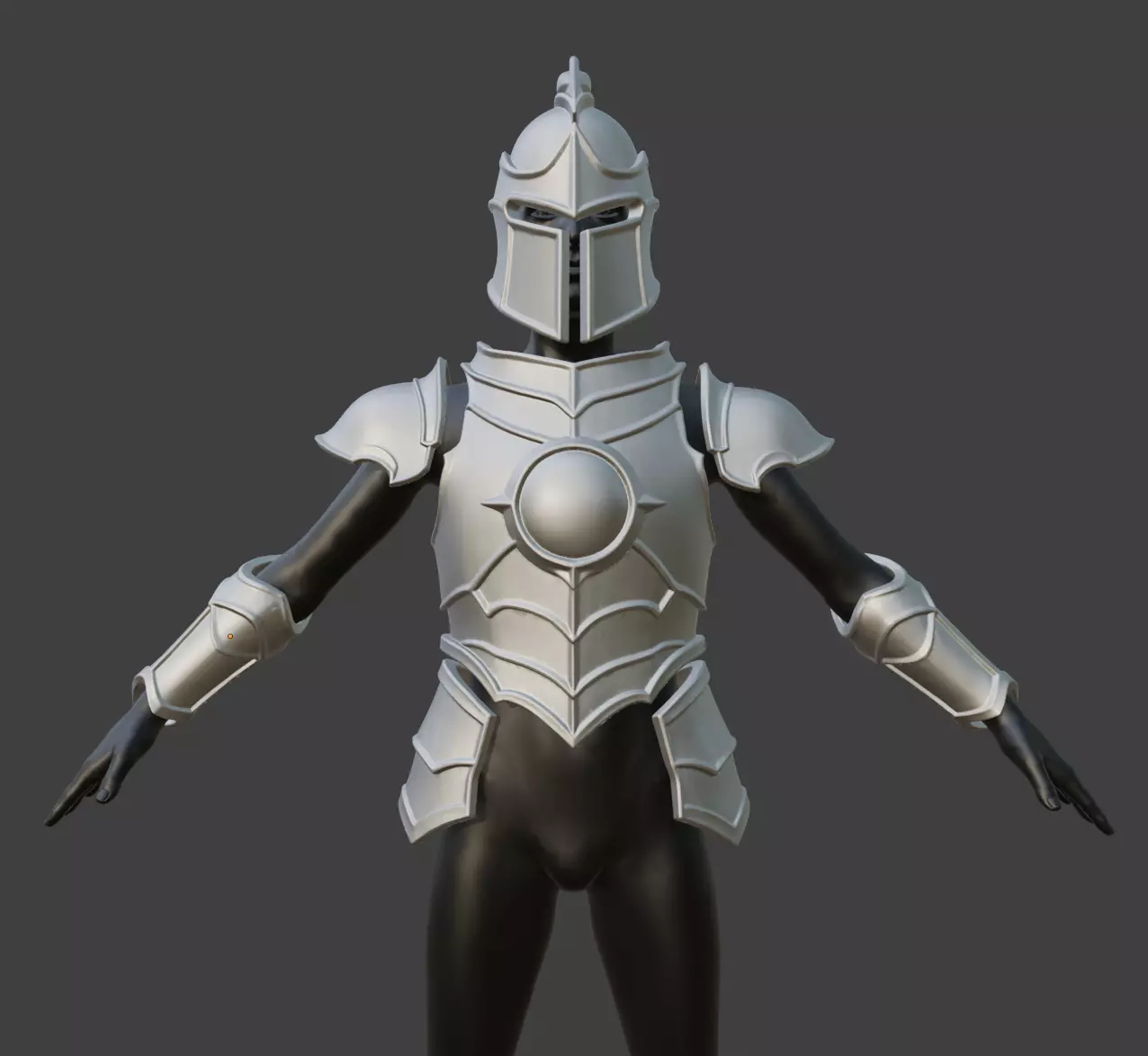 CITY GUARD ARMOR SET 3D print model_0