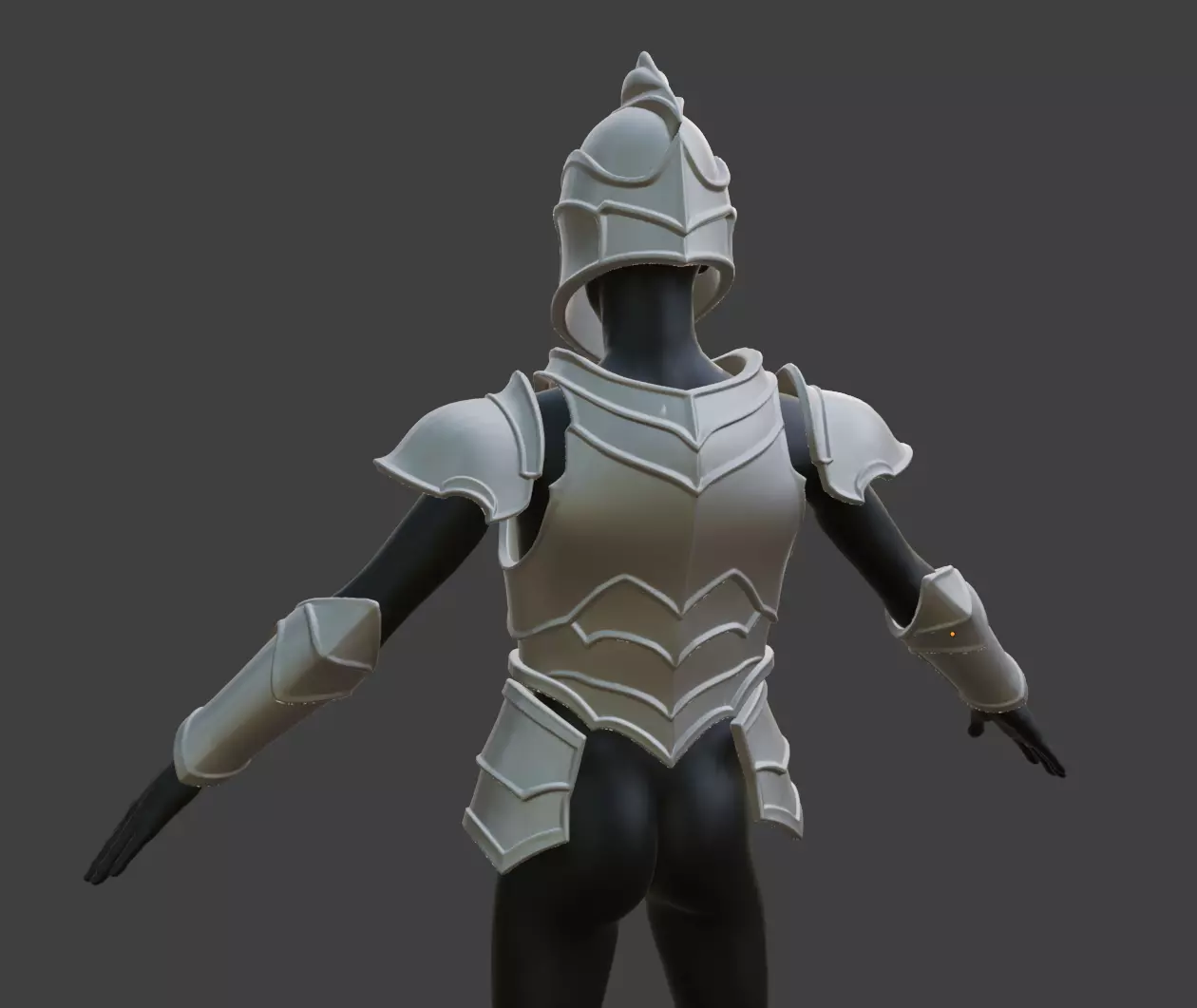 CITY GUARD ARMOR SET 3D print model_3
