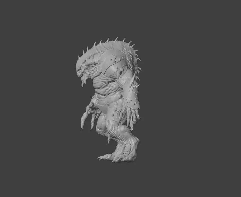 Plaguebound Ravager Low-poly 3D model_21