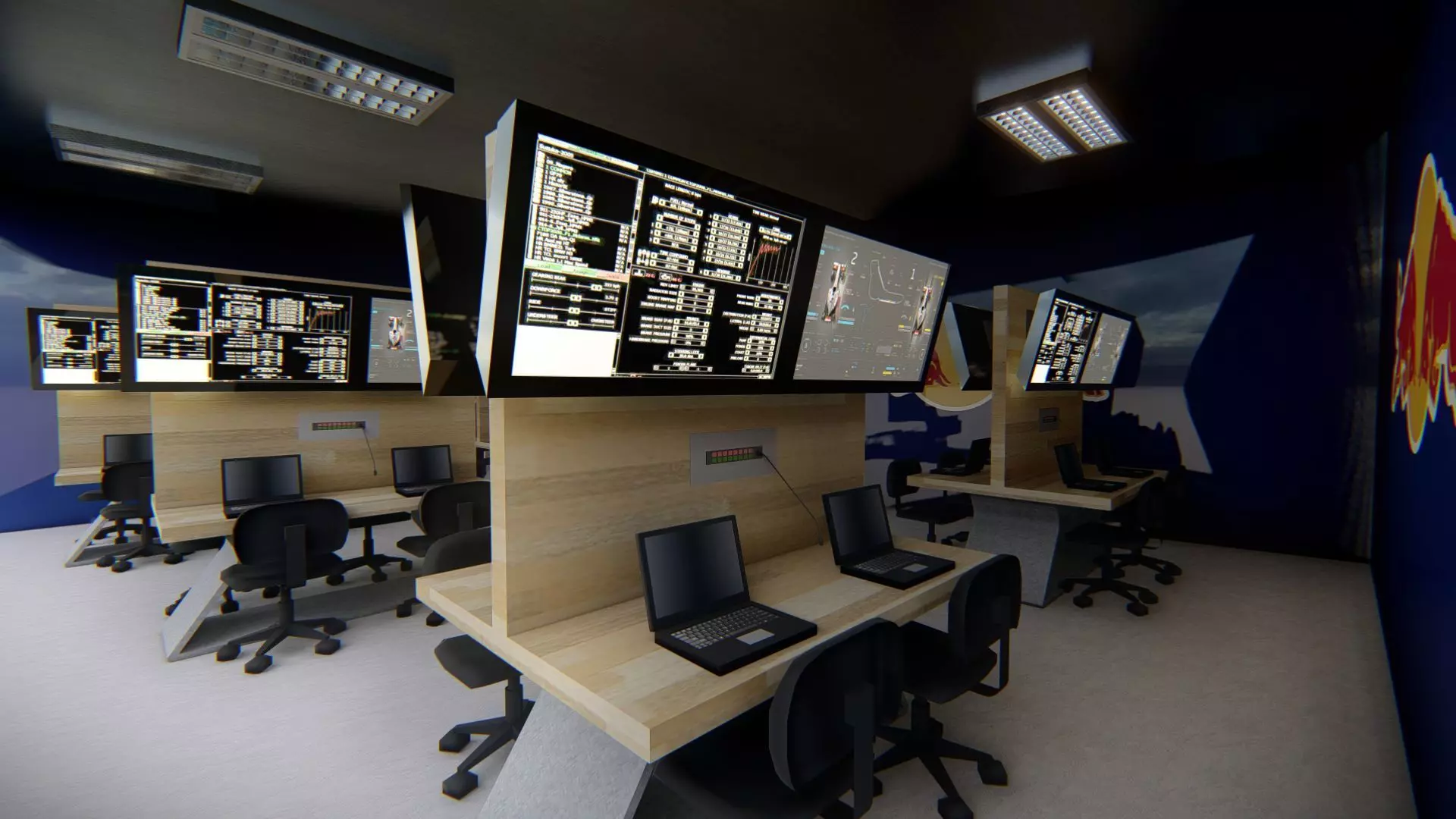 Red Bull Paddock Concept 3D model_16