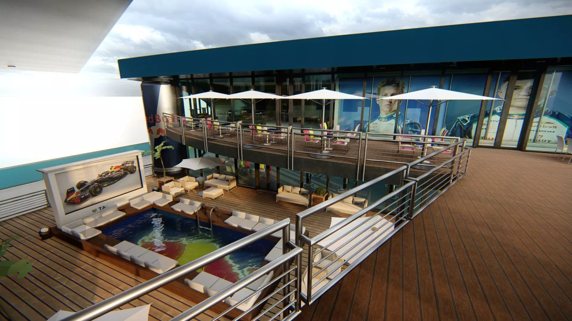 Red Bull Paddock Concept 3D model_10