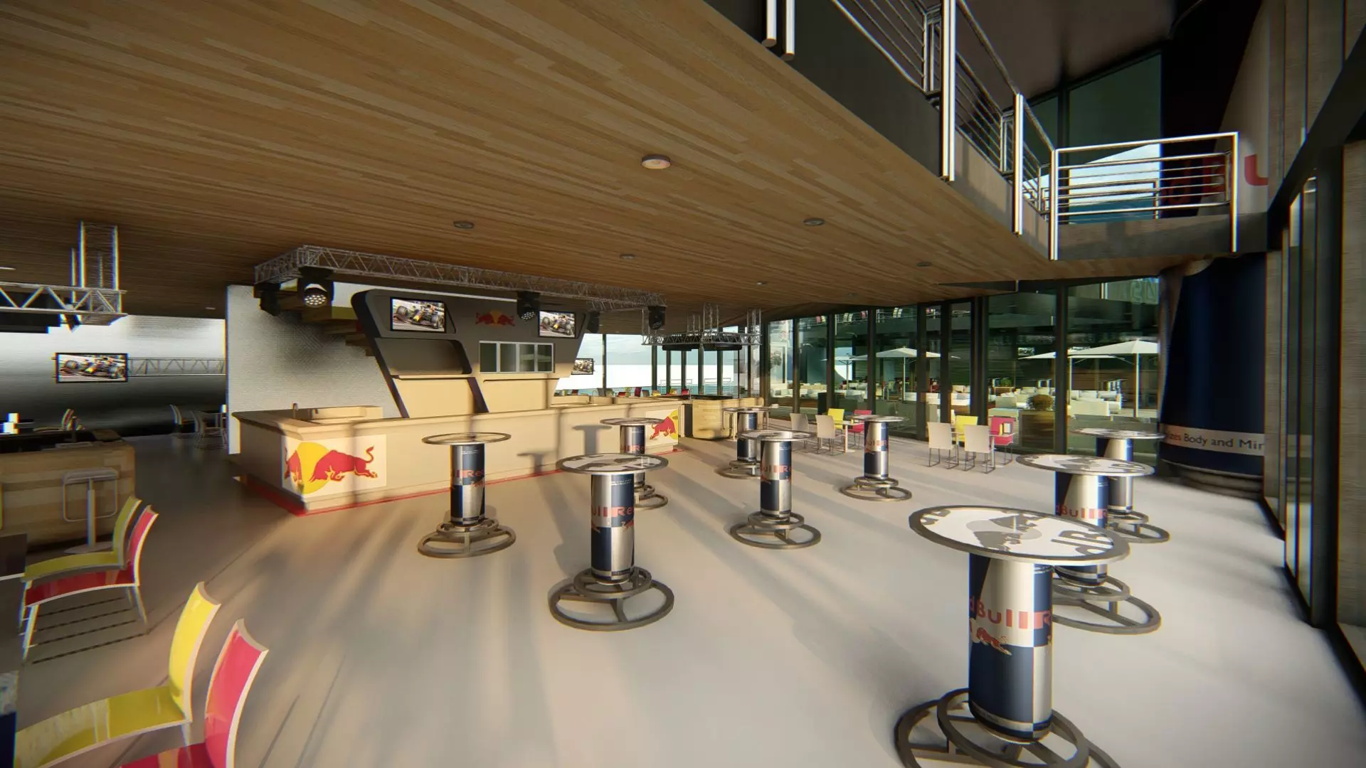 Red Bull Paddock Concept 3D model_31