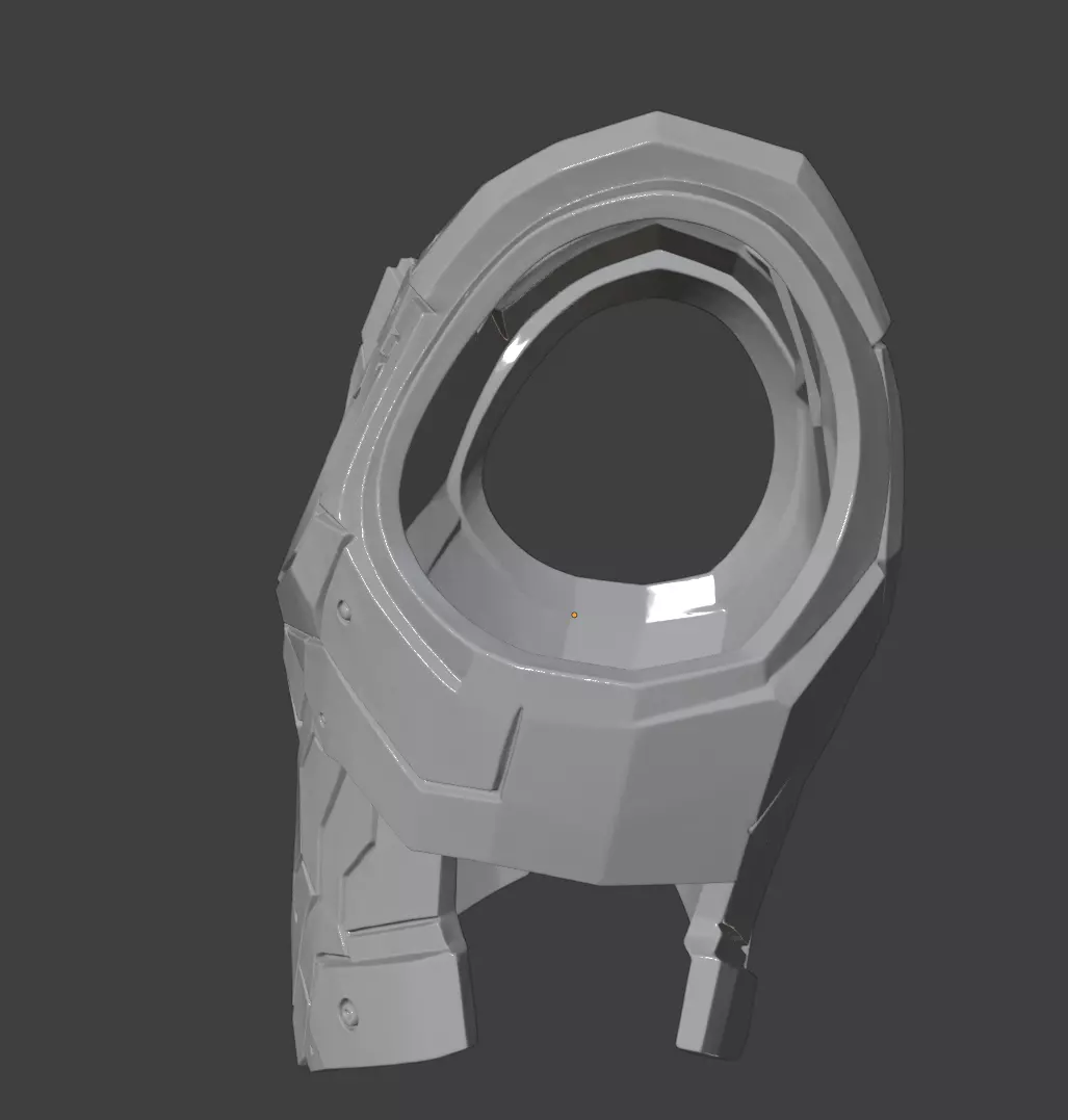MALE KNIGHTMARE COCKPIT ARMOR 3D print model_5
