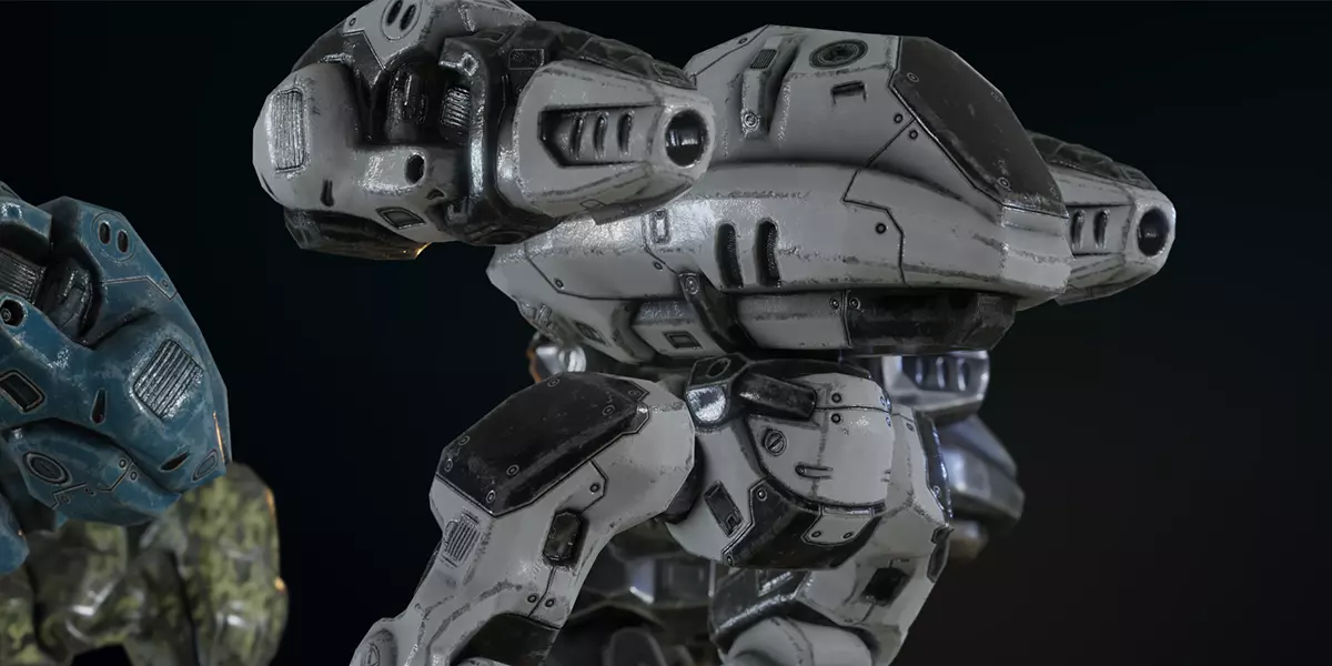 Robot 4 Storm Free 3D model_0