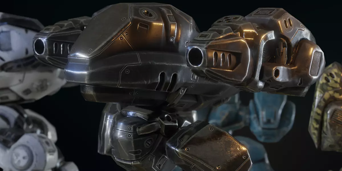 Robot 4 Storm Free 3D model_1