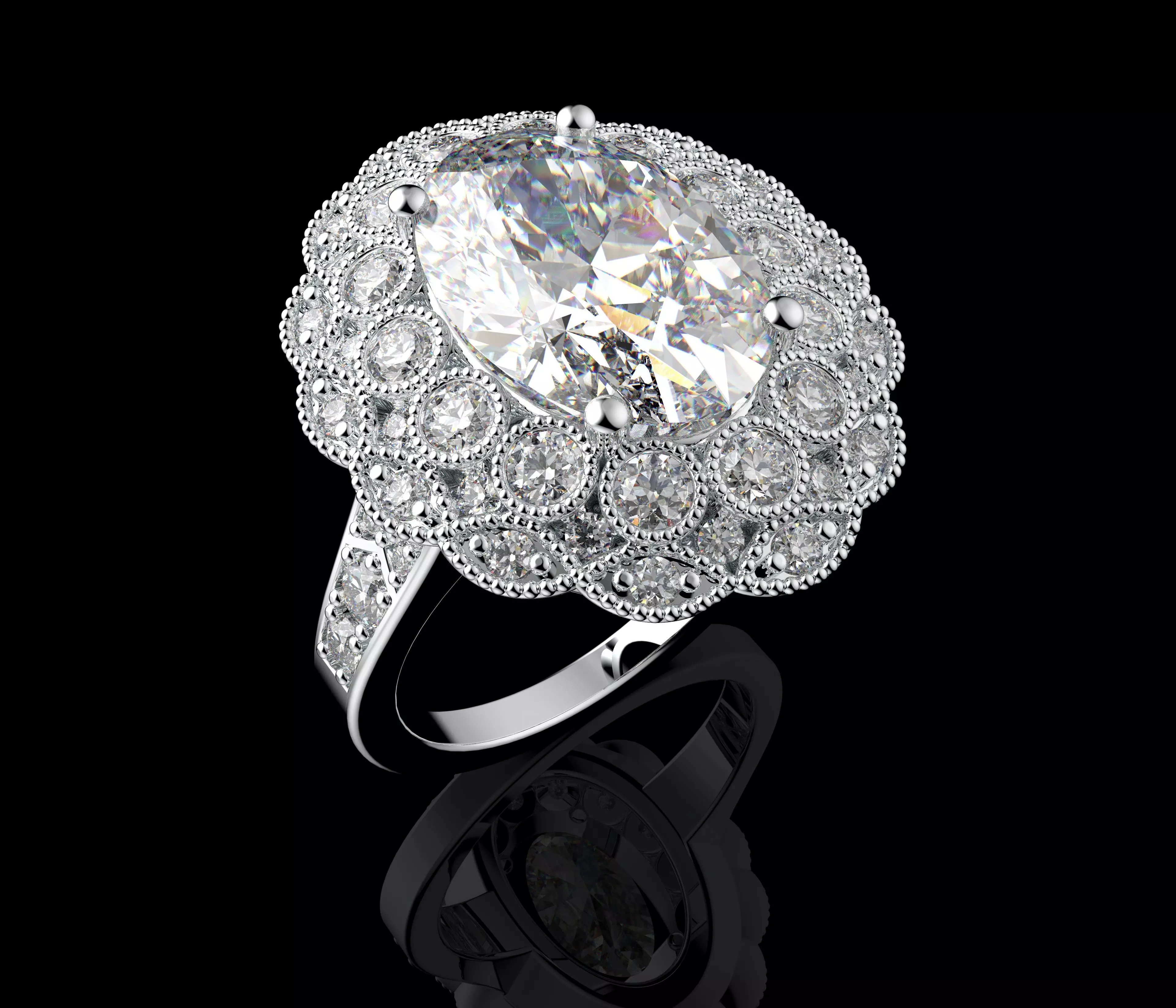 Gold N1570 3D print model_4