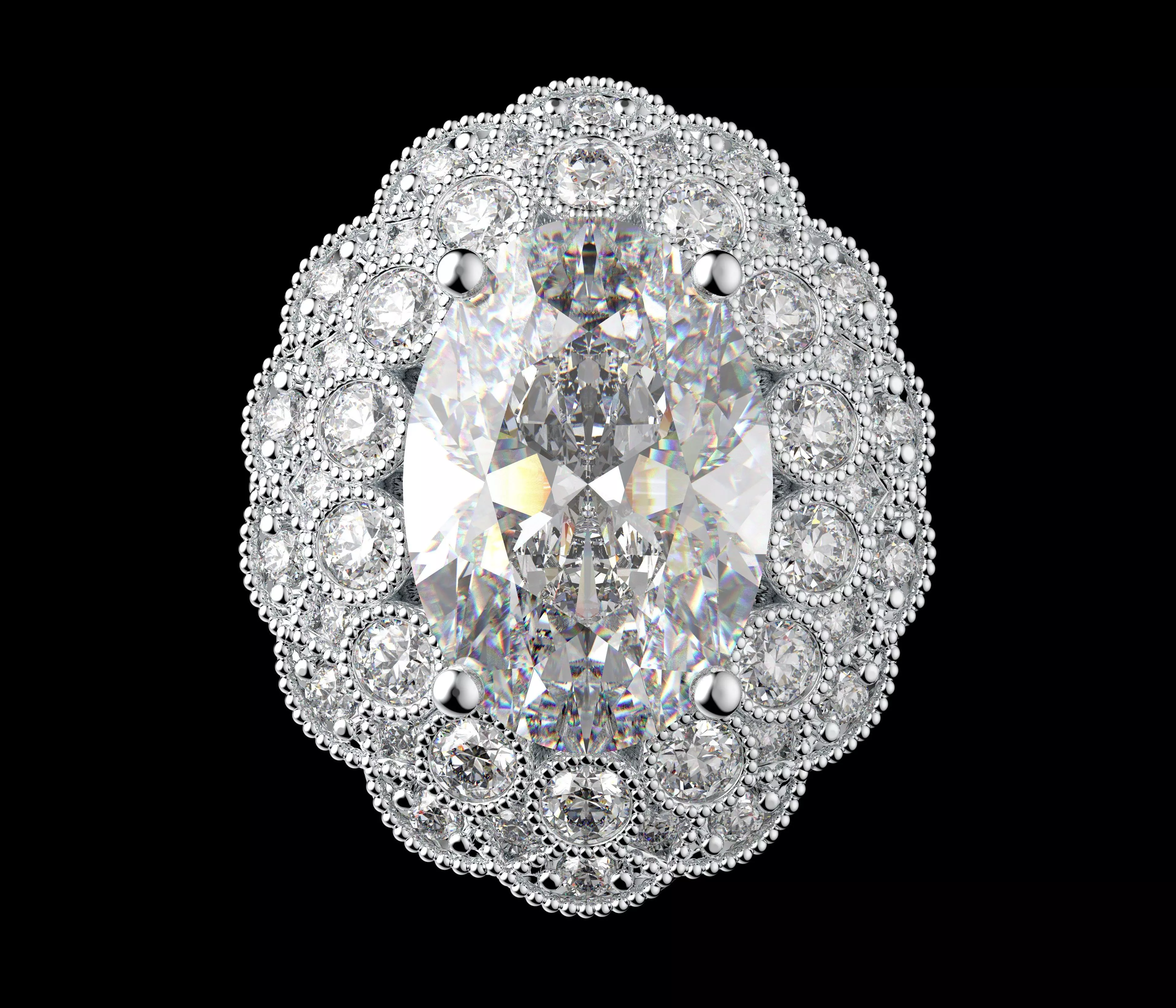 Gold N1570 3D print model_1