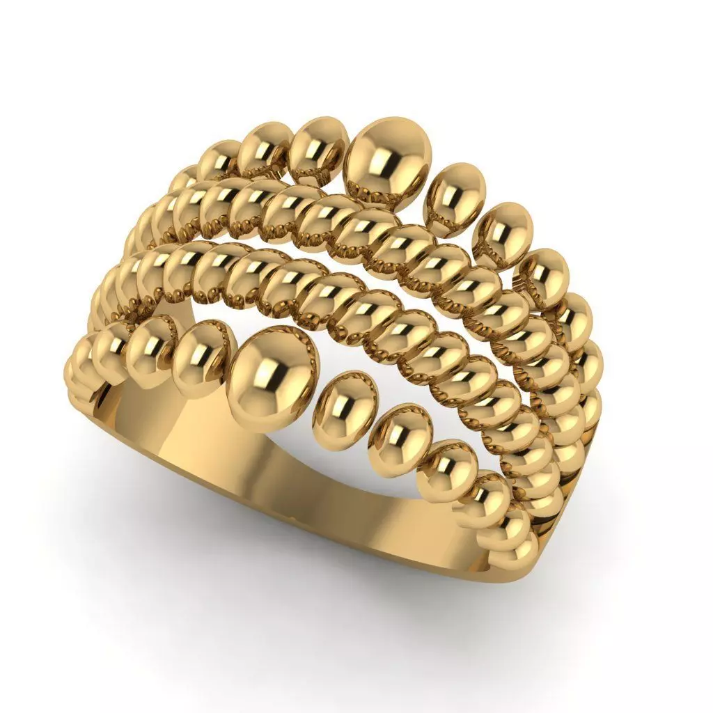 Rings 3D print model_0