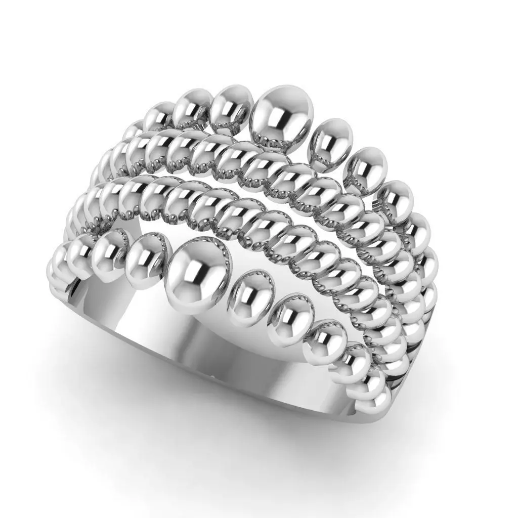 Rings 3D print model_1