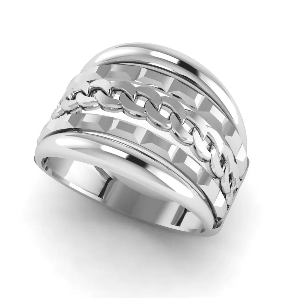 Rings 3D print model_1