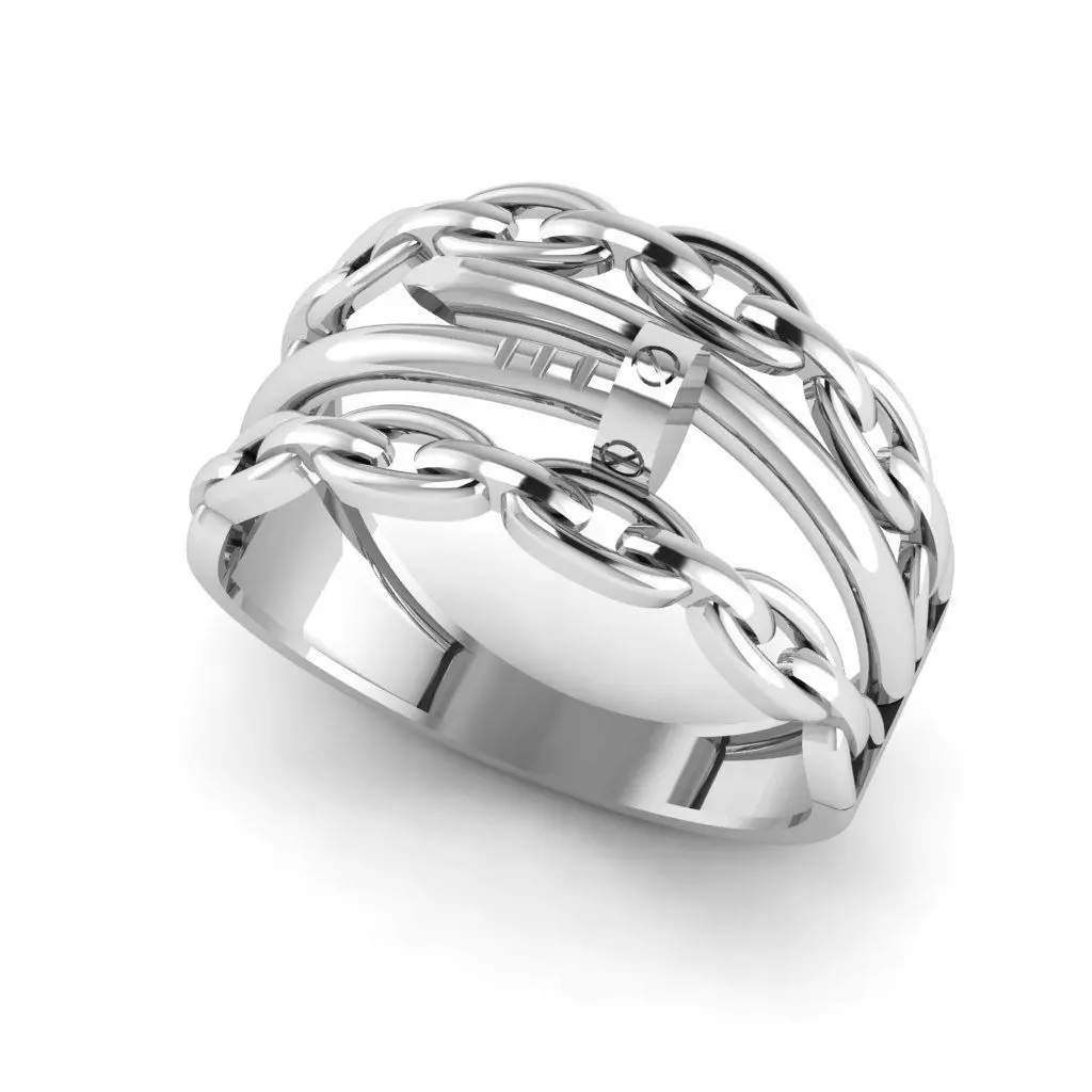 Rings 3D print model_1