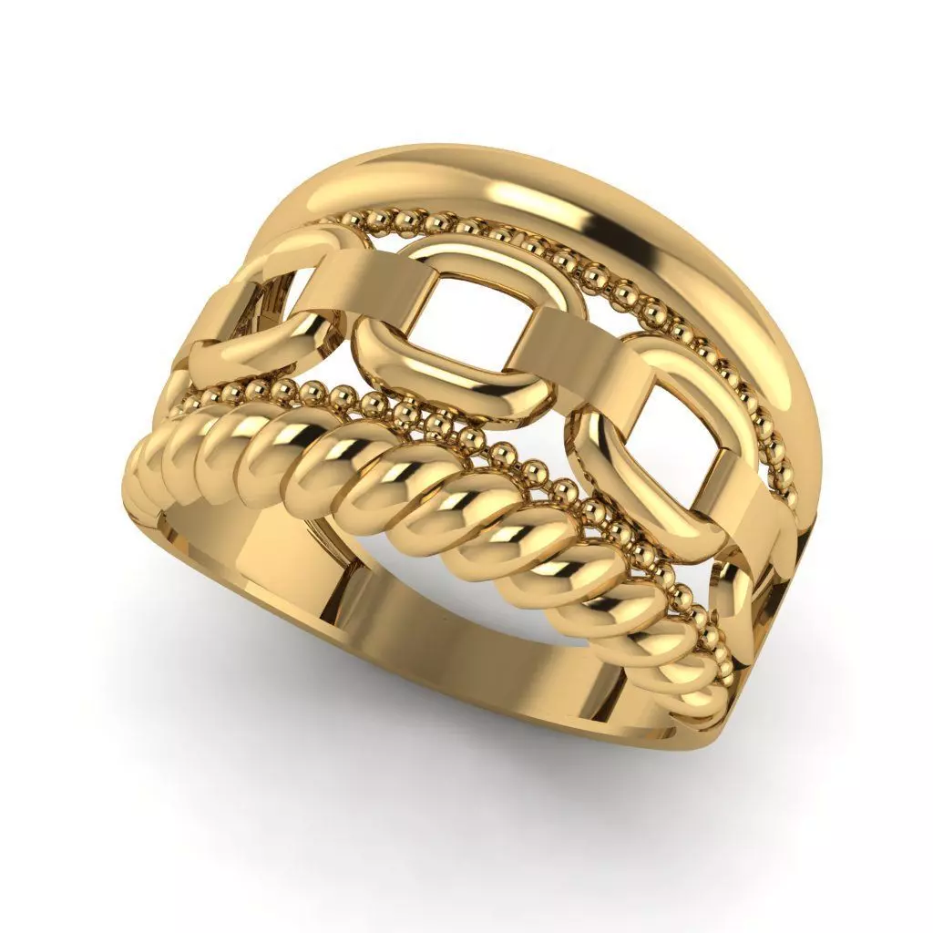 Rings 3D print model_0