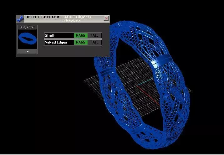 1192 Scroll Lace Elegance 14gm 3D print model_3