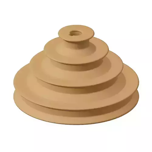Plastic Step Cone Pulley Toy