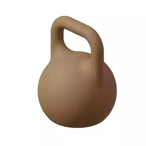 Plastic Gym Kettlebell Toy