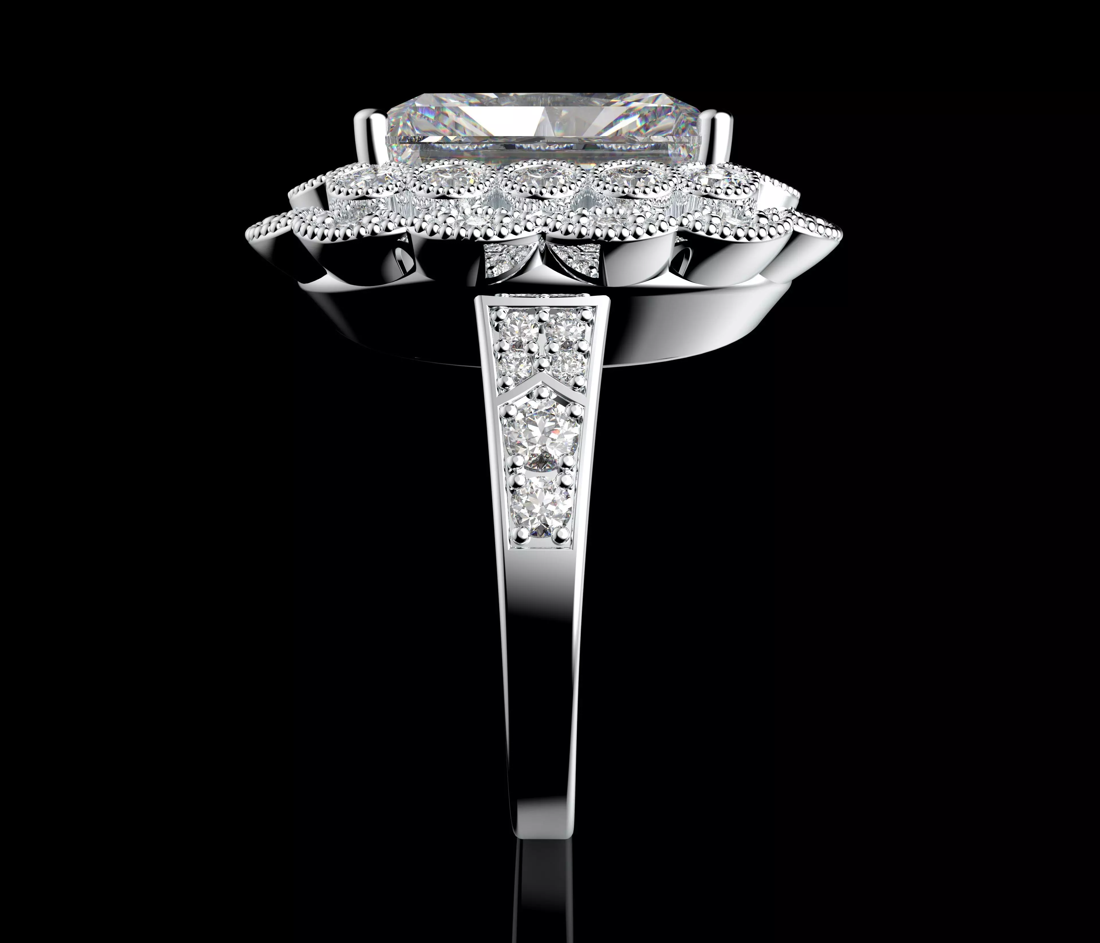 Gold N1571 3D print model_3