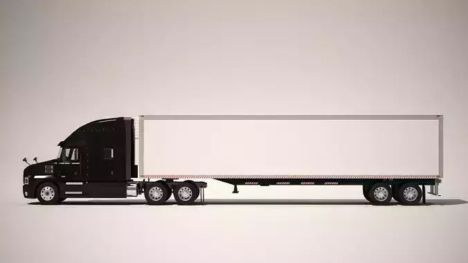 US Truck Box Trailer