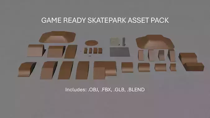 GAME READY SKATEPARK ASSET PACK