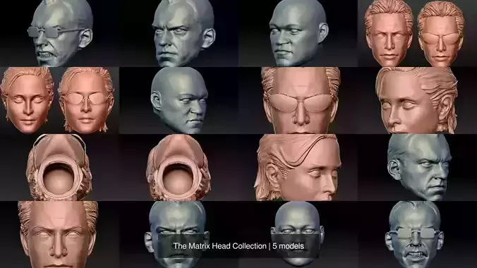 The Matrix Head Collection 