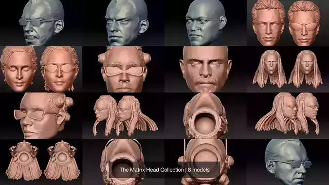 The Matrix Head Collection